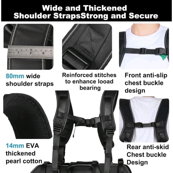 Dog Lift Harness Sling Back Pet Carrier for L/XL Dogs Hind Travel Support - Picture 5 of 7